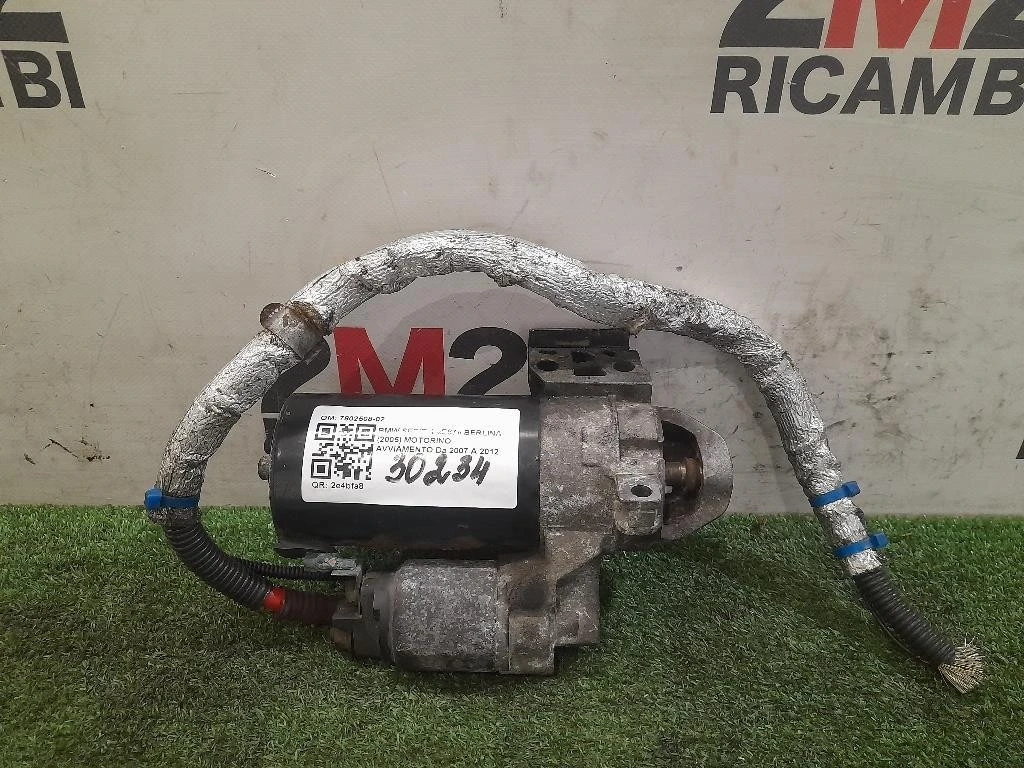 Motorino Avviamento 7802508-02 Bmw Serie 1 E87 Berlina 2005