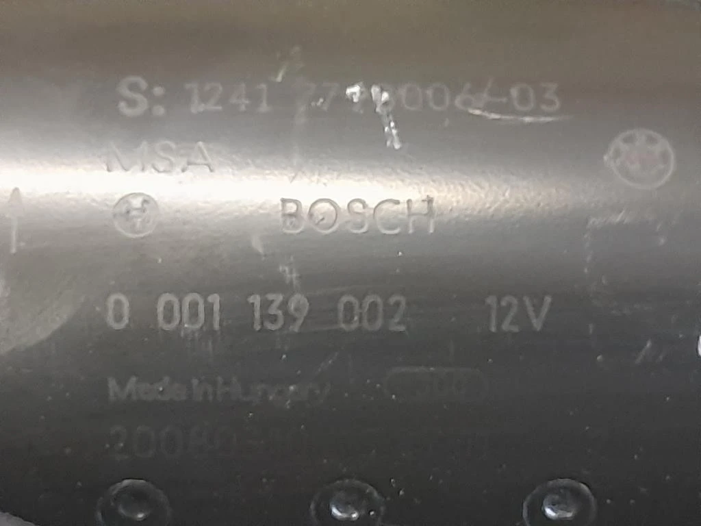 Motorino Avviamento 7802508-02 Bmw Serie 1 E87 Berlina 2005