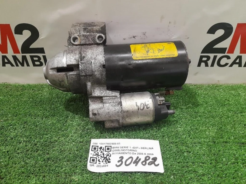 Motorino Avviamento 12417802508-03 Bmw Serie 1 E87 Berlina 2005