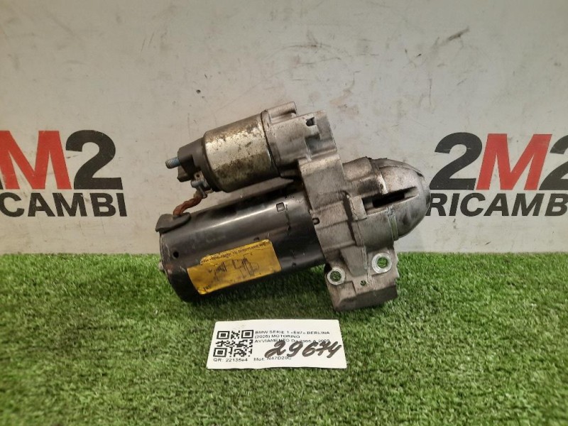 Motorino Avviamento Bmw Serie 1 E87 Berlina 2005