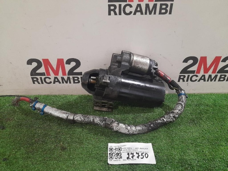 Motorino Avviamento 1241781203401 Bmw Serie 1 E87 Berlina 2005