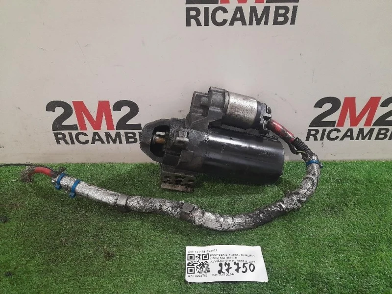 Motorino Avviamento 1241781203401 Bmw Serie 1 E87 Berlina 2005