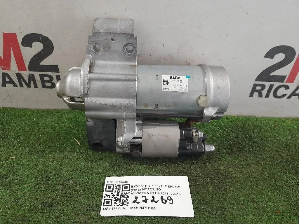 Motorino Avviamento 8570846 Bmw Serie 1 F21 Berlina 2015