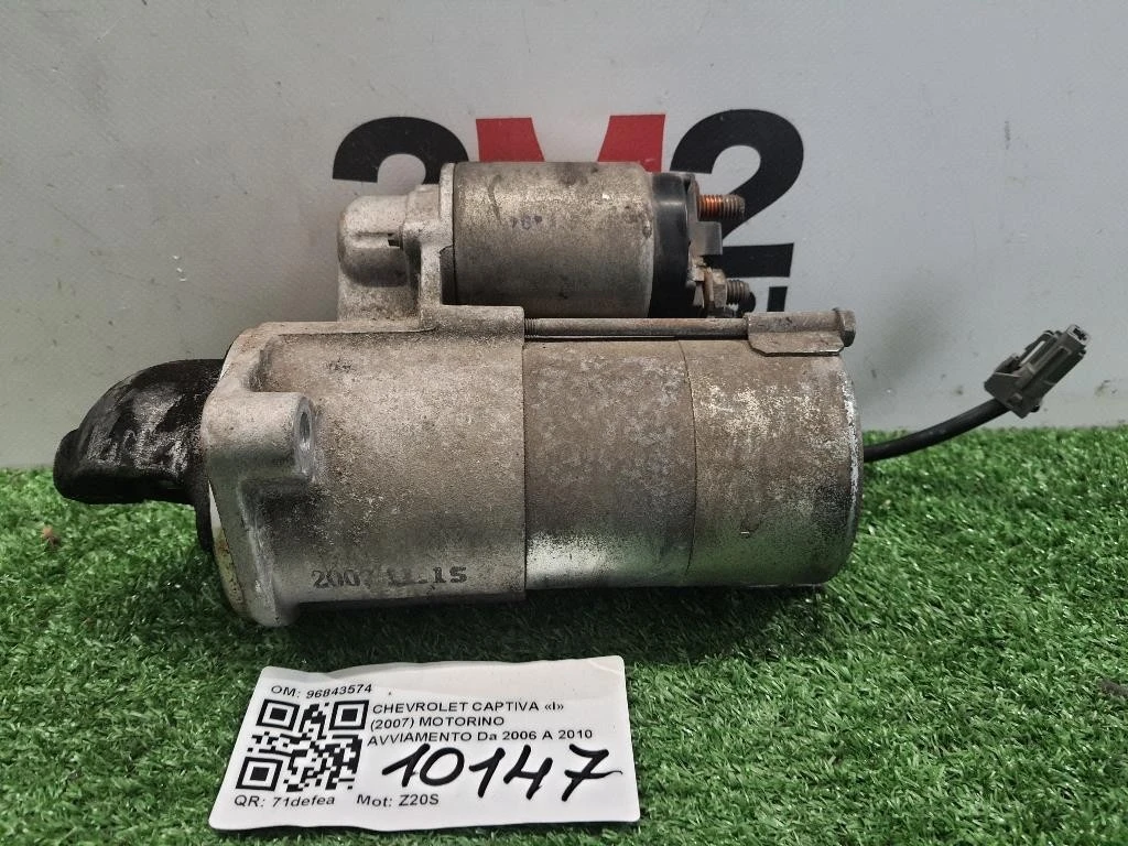 Motorino Avviamento 96843574 Chevrolet Captiva I 2007