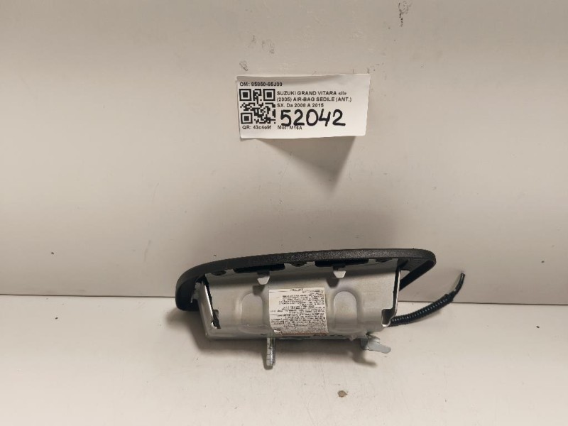 Air-bag Sedile ANT SX 85850-65J00 Suzuki Grand Vitara II 2005