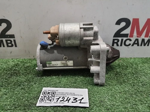 Motorino Avviamento 9662854180 Citroen DS3 2010