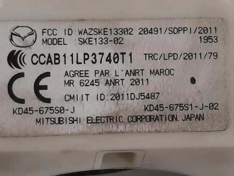 Devioguida Completo KD45-375S1-J-0 DEVIOLUCI Mazda 6 III 2013