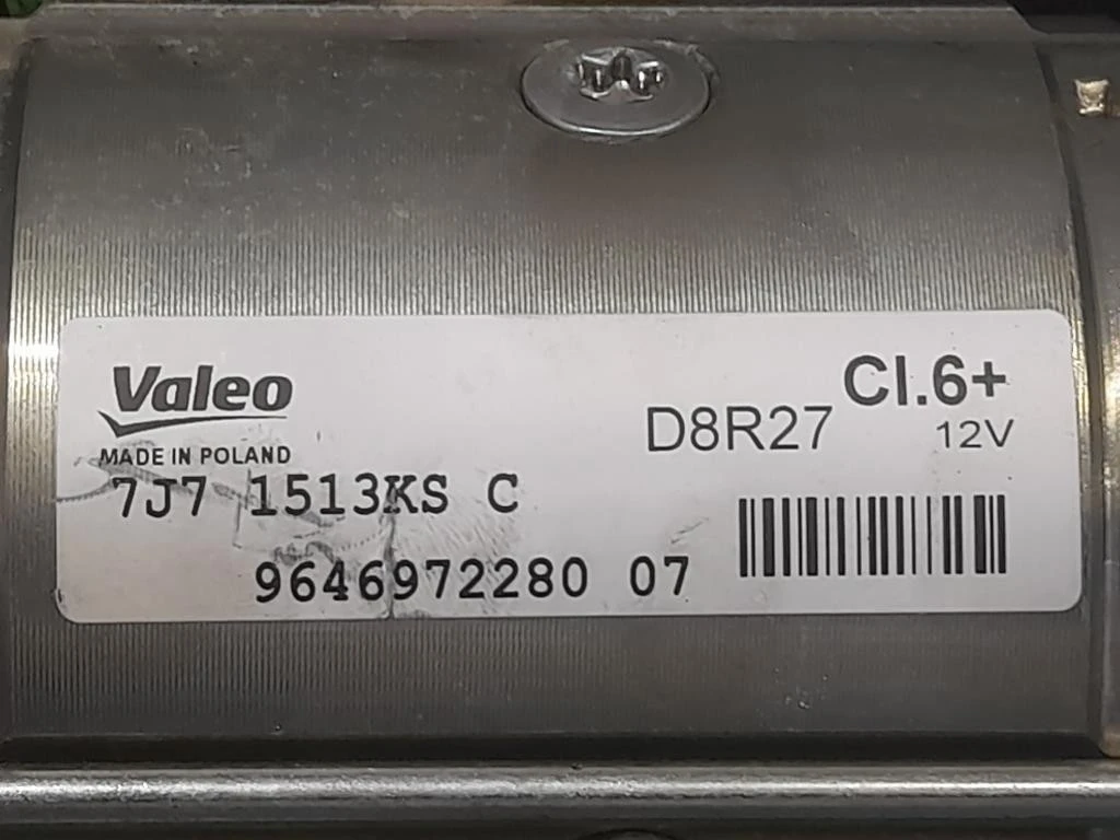 Motorino Avviamento 9646972280 Citroen Jumper III 2014