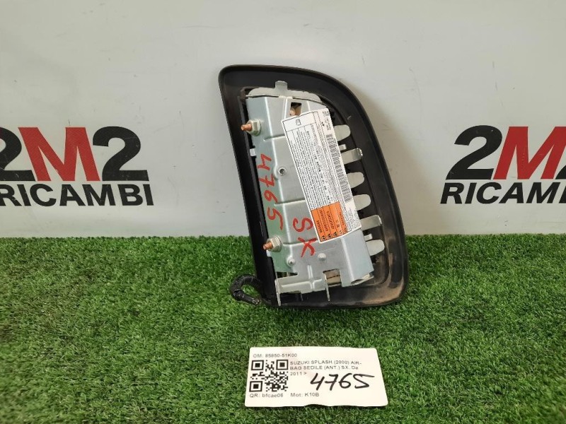 Air-bag Sedile ANT SX 85850-51K00 Suzuki Splash 2008