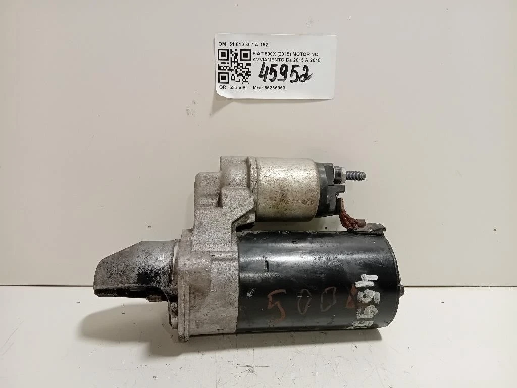 Motorino Avviamento 51916170 Fiat 500X 2015