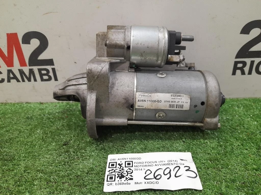 Motorino Avviamento AV6N11000GD Ford Focus IV 2014