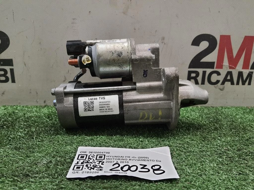 Motorino Avviamento 3610004700 Hyundai I10 I 2008