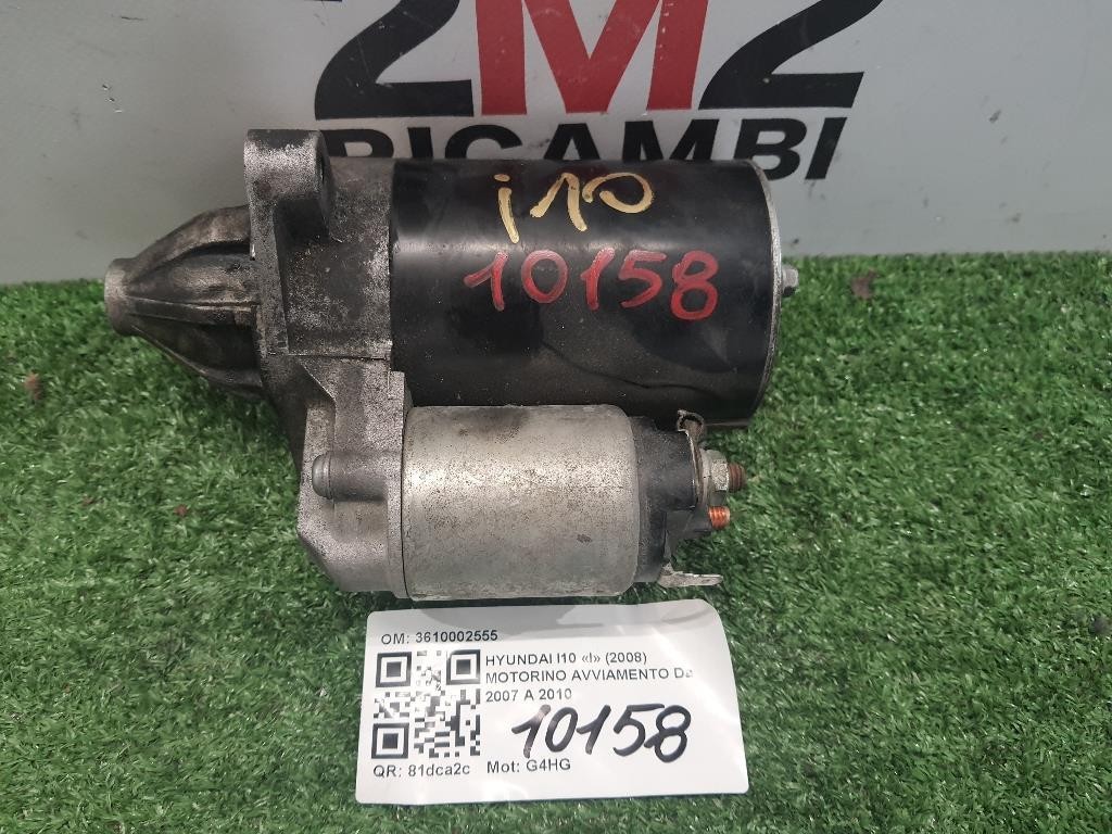 Motorino Avviamento 3610002555 Hyundai I10 I 2008