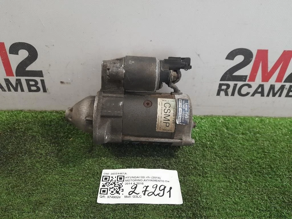 Motorino Avviamento 26024461A Hyundai I20 II 2014