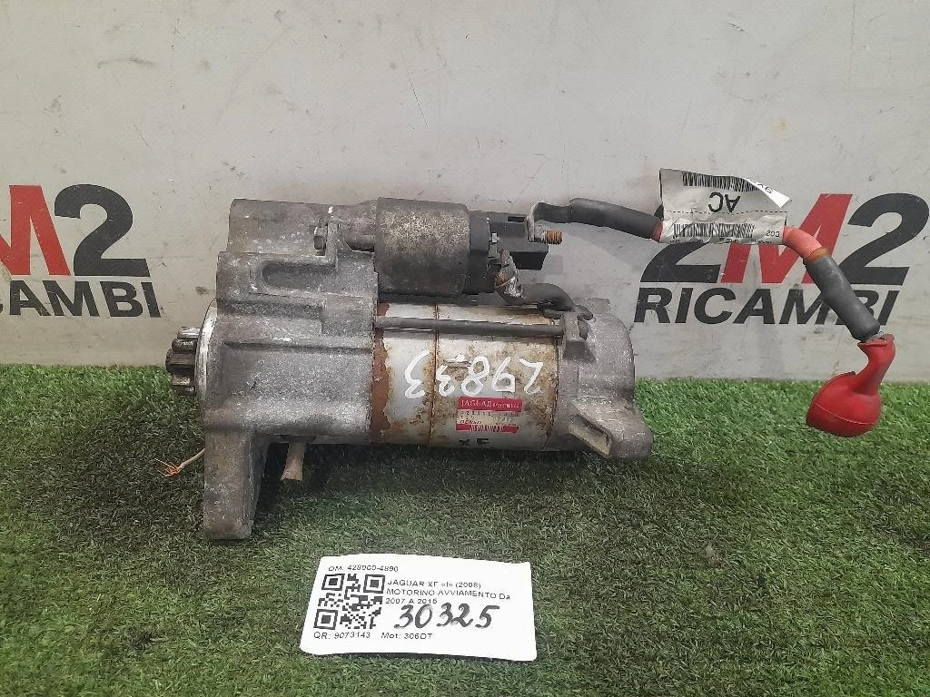 Motorino Avviamento 428000-4890 Jaguar XF I 2008