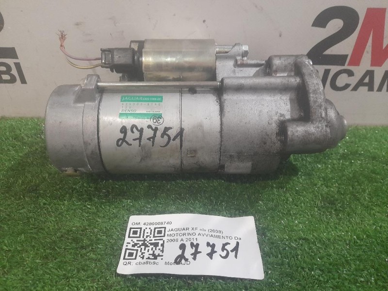 Motorino Avviamento 4280008740 Jaguar XF I 2008