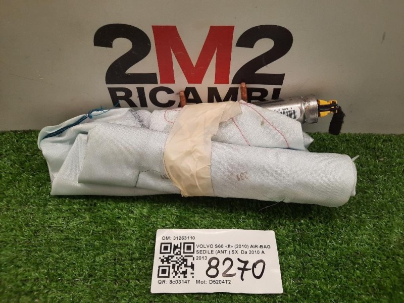 Air-bag Sedile ANT SX 31263110 Volvo S60 II 2010