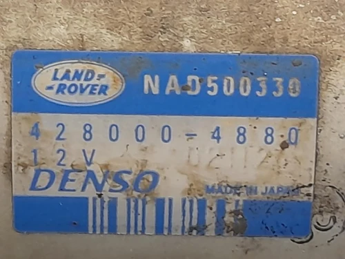 Motorino Avviamento 428000-4880 Land Rover Discovery III 2005