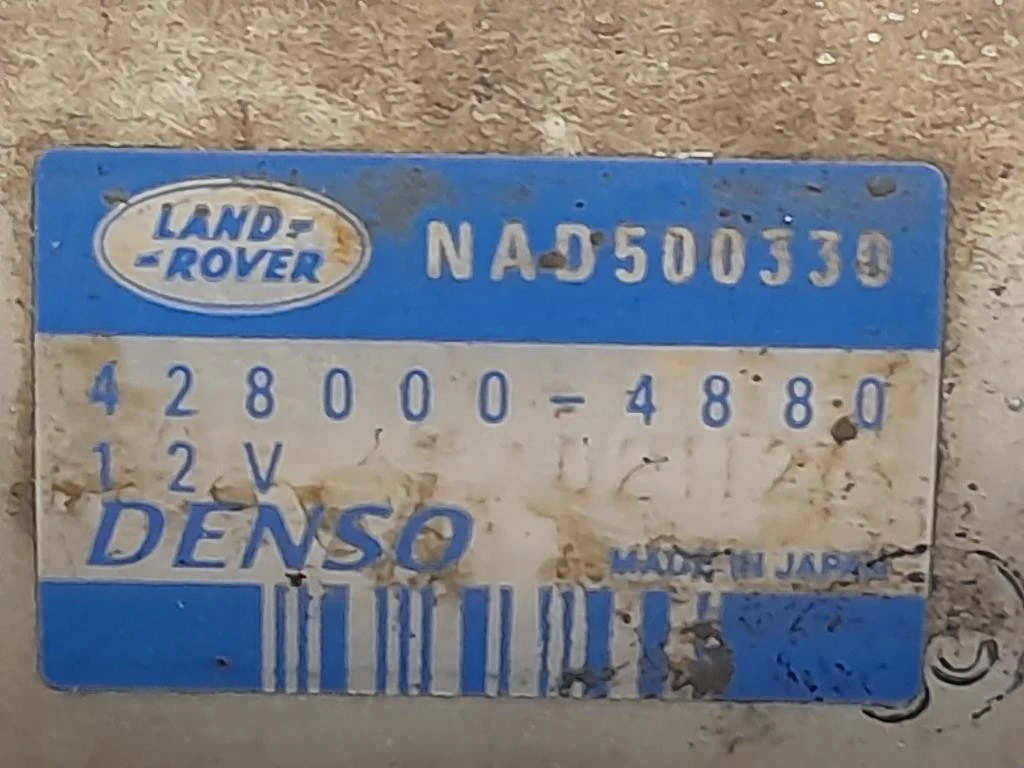Motorino Avviamento 428000-4880 Land Rover Discovery III 2005