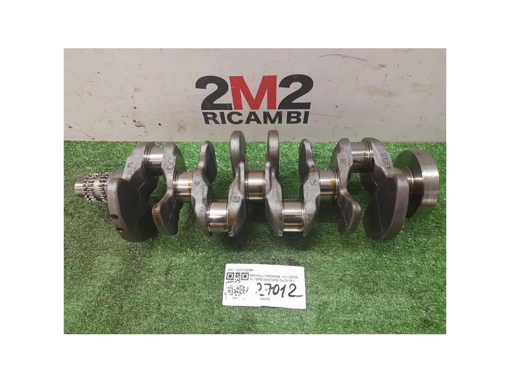 Albero Motore 122010265R Renault Mégane IV 2016
