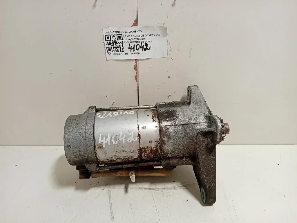 Motorino Avviamento LR081404 Land Rover Discovery V 2016
