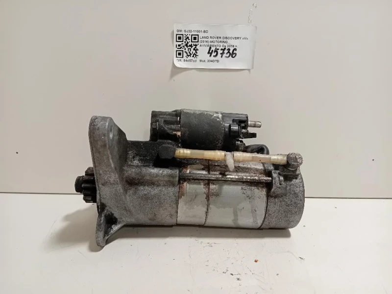 Motorino Avviamento GJ32-11001-BD Land Rover Discovery V 2016