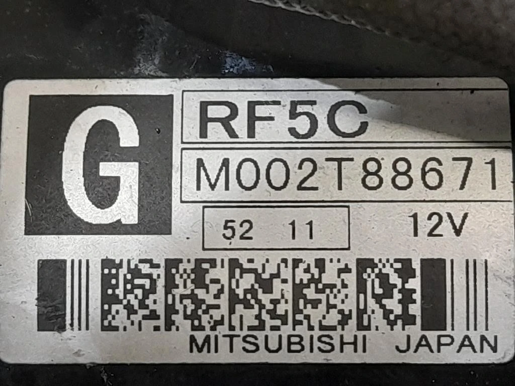 Motorino Avviamento M002T88671 Mazda 6 II 2008