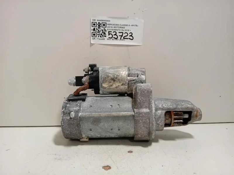Motorino Avviamento A6459060800 Mercedes Classe A W176 2015