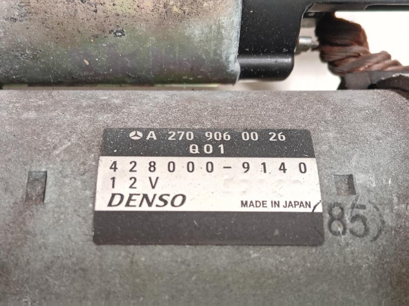 Motorino Avviamento A2709060026 Mercedes Classe B W246 2012