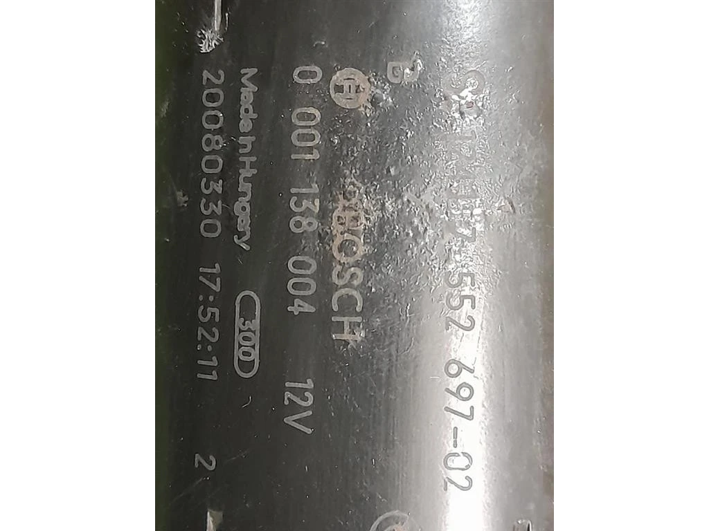 Motorino Avviamento 55269702 Mini MINI Clubman R55 2008