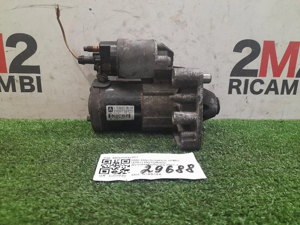 Motorino Avviamento MOOOT32271 Mini MINI Cooper R56 2007