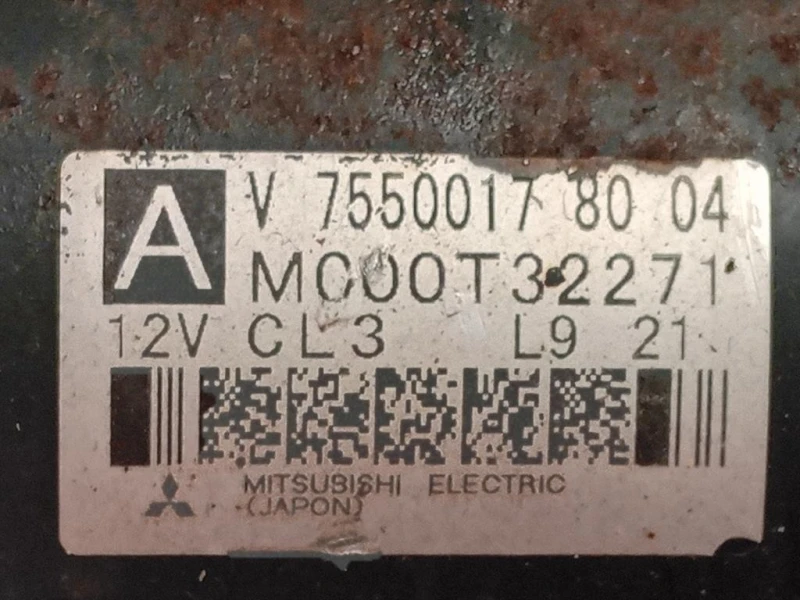 Motorino Avviamento 7550017 80 Mini MINI Cooper R56 2007