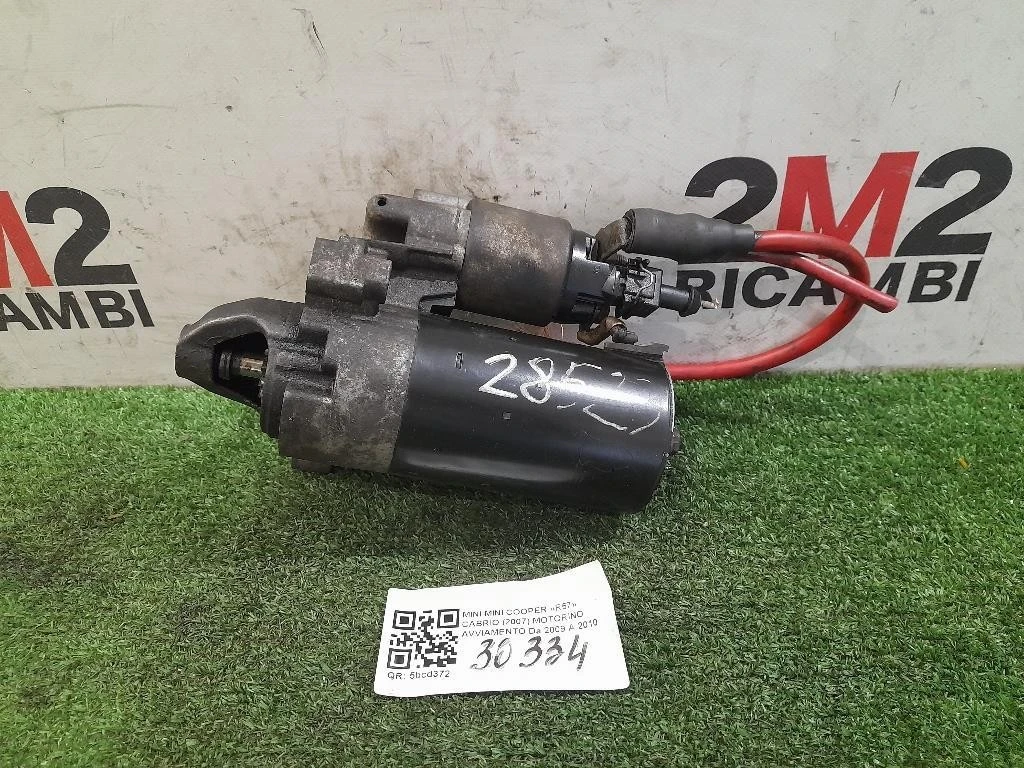 Motorino Avviamento Mini MINI Cooper R57 Cabrio 2007