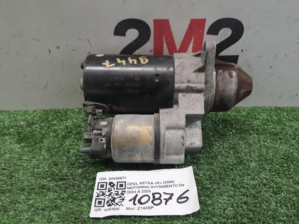 Motorino Avviamento 24436877 Opel Astra H 2005