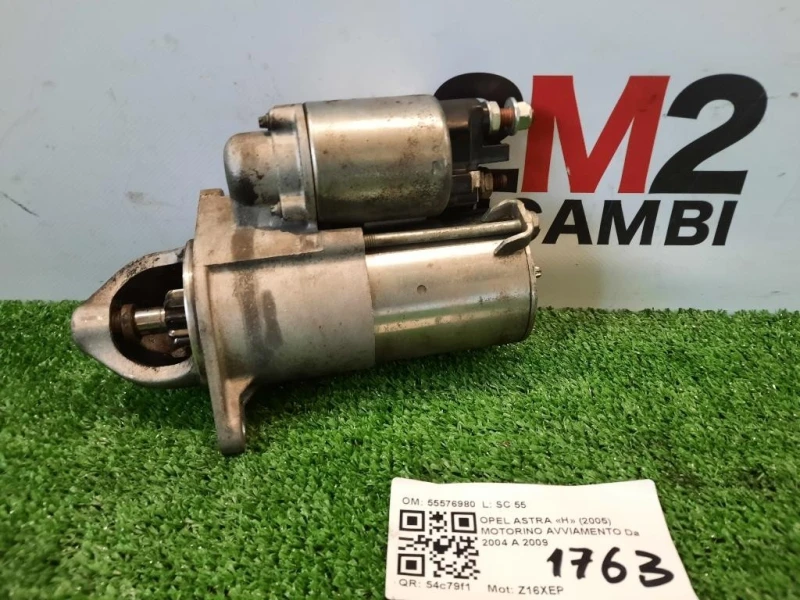 Motorino Avviamento 55576980 Opel Astra H 2005