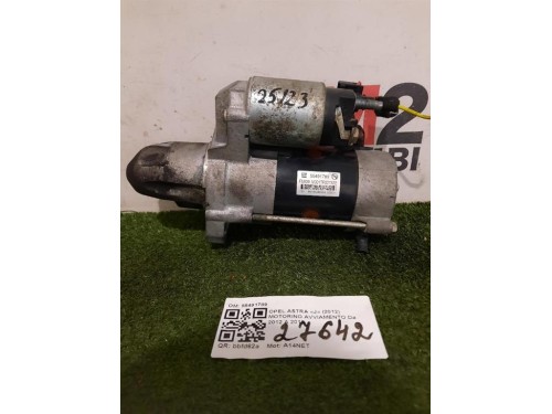 Motorino Avviamento 55491789 Opel Astra J 2012