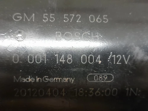 Motorino Avviamento 55572065 Opel Insignia A 2009