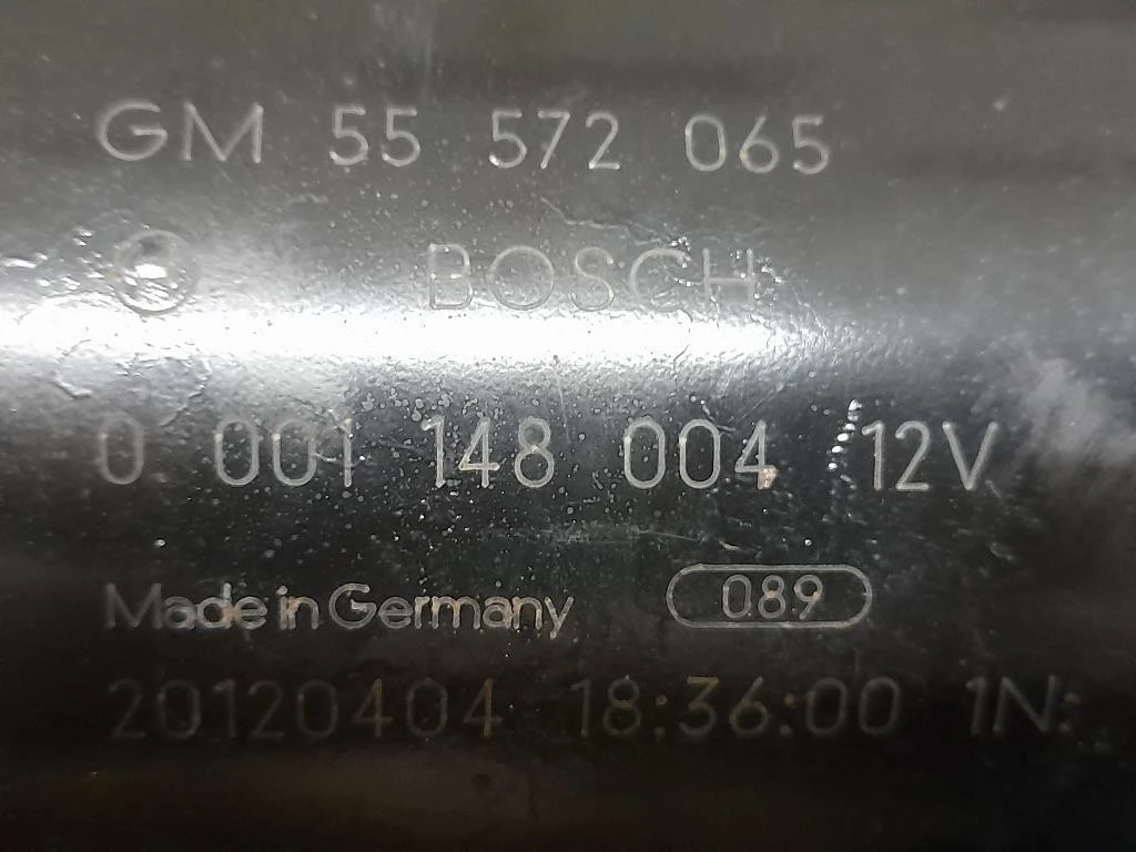 Motorino Avviamento 55572065 Opel Insignia A 2009