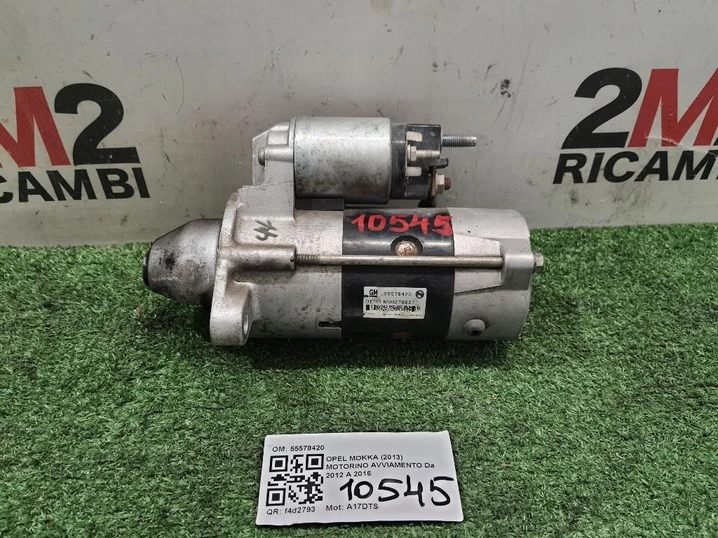 Motorino Avviamento 55578420 Opel Mokka 2013