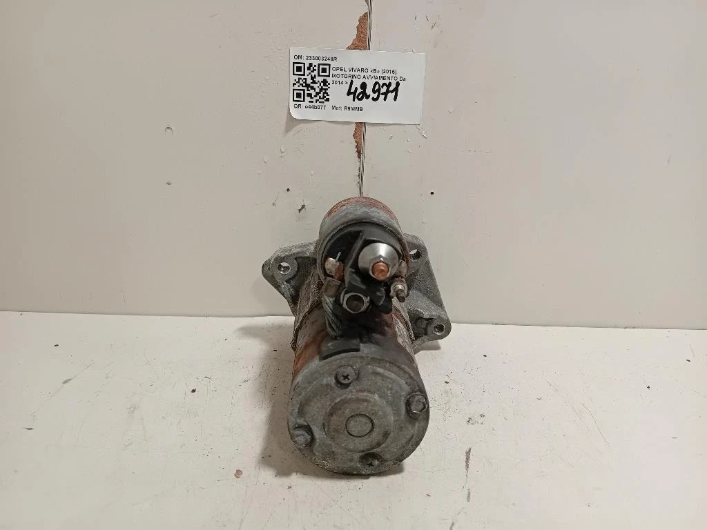Motorino Avviamento 233003248R Opel Vivaro B 2015