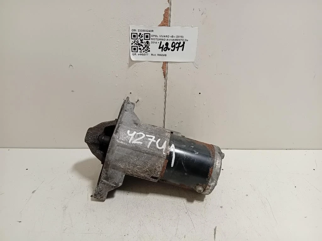 Motorino Avviamento 233003248R Opel Vivaro B 2015