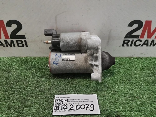 Motorino Avviamento 9671530880 Peugeot 208 I 2012