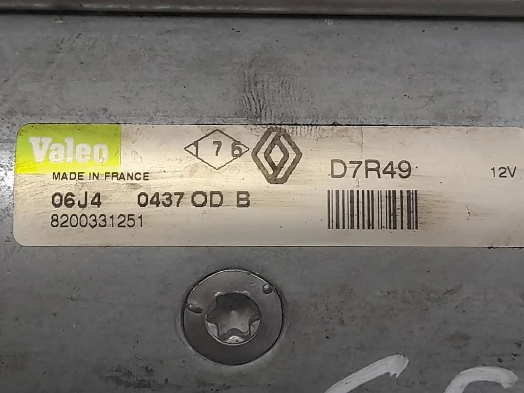 Motorino Avviamento 8200331251 Renault Megane II CC 2003