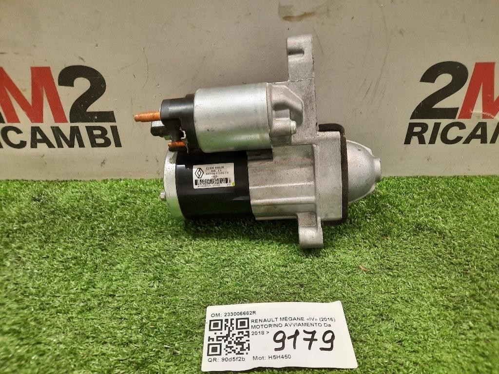 Motorino Avviamento 233006662R Renault Mégane IV 2016