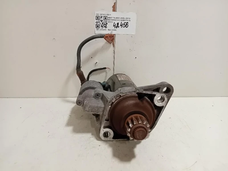 Motorino Avviamento 02Z 911 024 H Seat Toledo KG3 2013