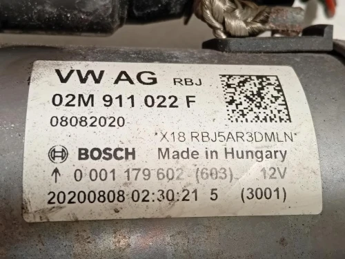 Motorino Avviamento 02M 911 022 F Skoda Fabia NJ3 2018