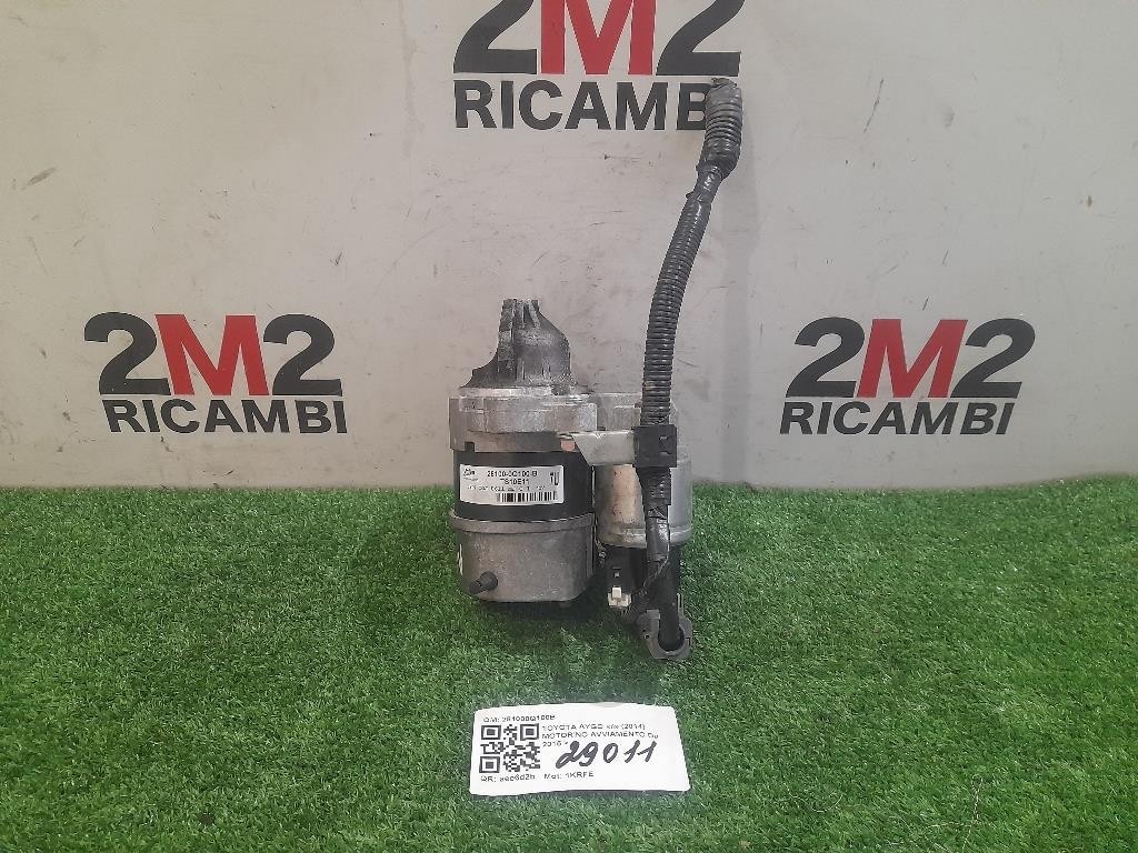 Motorino Avviamento 281000Q100B Toyota AYGO II 2014
