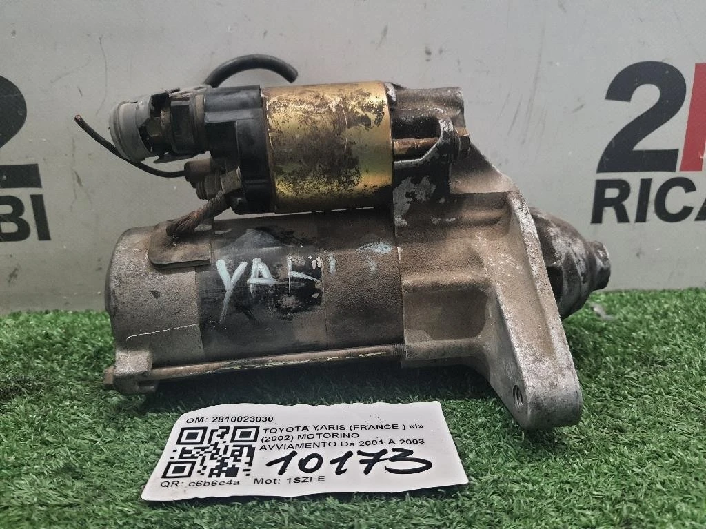 Motorino Avviamento 2810023030 Toyota Yaris France I 2002