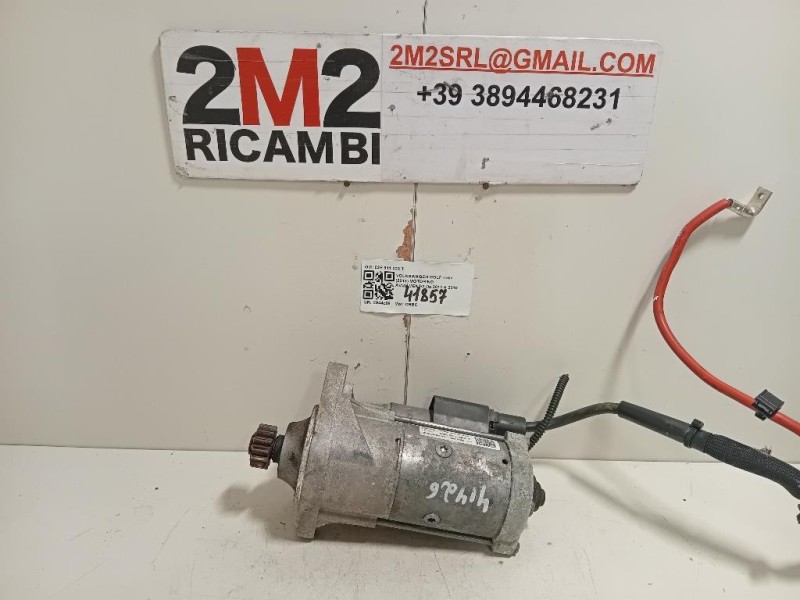 Motorino Avviamento 02E 911 023 T Volkswagen GOLF VII 2013