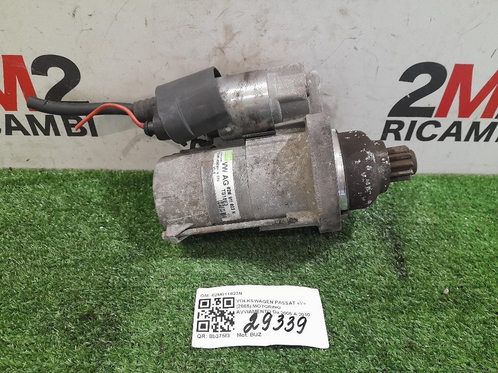 Motorino Avviamento 02M911023N Volkswagen Passat V 2005